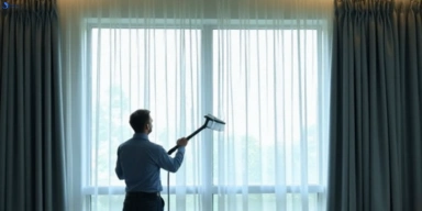 Commercial curtain stain removal service west-hoxton-nsw hotels offices restaurants